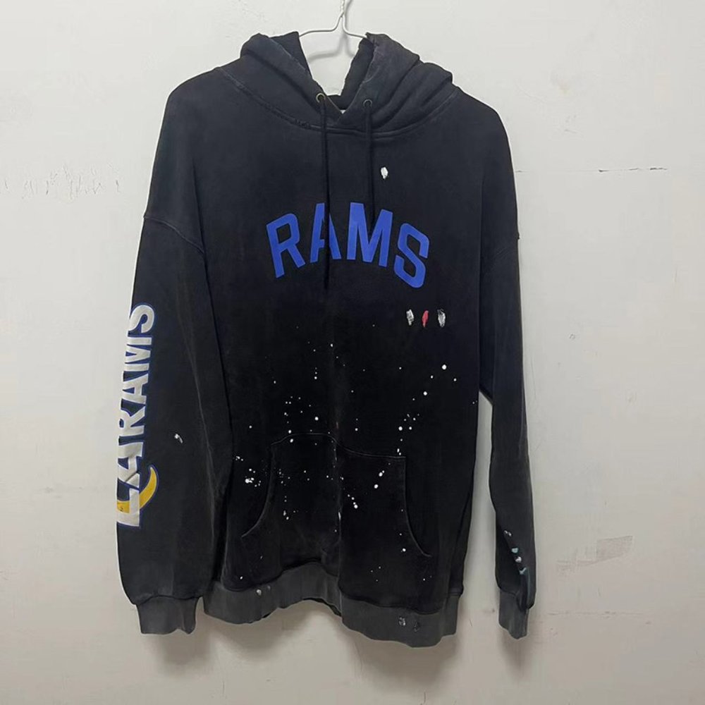 Gallery Dept La Rams 90s Hoodie Black